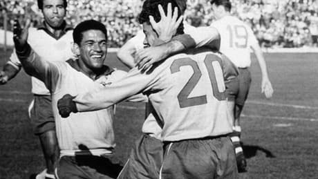 Garrincha (Manuel Francisco dos Santos) - Seleccion Brasil 1962
